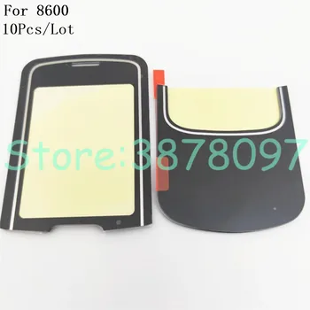 

10Pcs/Lot High Quality Black Lens For Nokia 8600 LCD Screen Glass Lens and Keypad Lens With Double Side Sticker