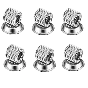 

6Pcs Pen Holder Clip netic Single Pen Holder Organizer Pencil Clip with Adjustable Spring Loop Fit for Any Size Pens