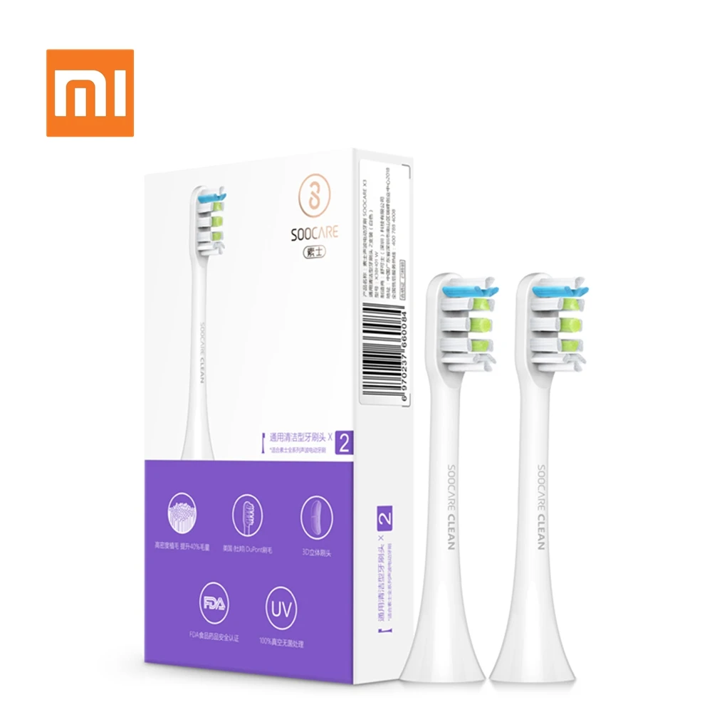 Головка электрической зубной щетки Xiaomi розовая насадка для Mi Soocas X3 | Электроника