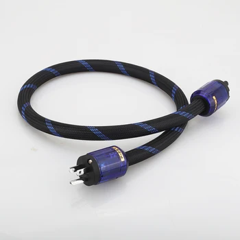 

P101 Copper US Power Cord Cable With Figure 8 IEC Female socket Audiophile