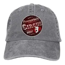 Нейтральная Регулируемая бейсболка с изображением цирка клоуна