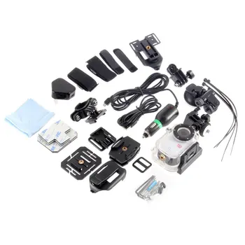 

Uk J1000 Full Hd 1080P Sport Helm Dv Dash Car Camera 12M H.264 Waterdichte