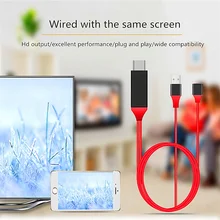 Кабель tv Stick с экраном Двойная Система HDMI Hd кабель Plug and Play совместим с Android Ios