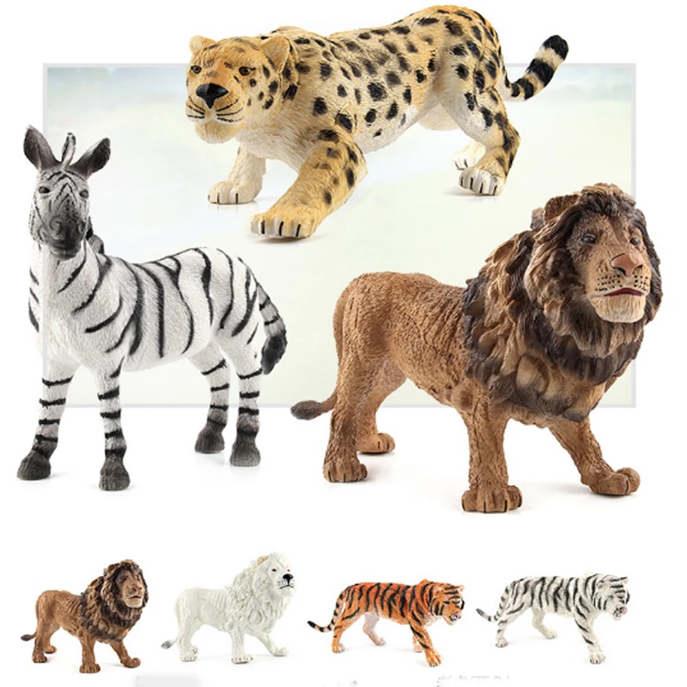 

Large Size Animal Model Ornaments Children's Educational Toys Simulation Animal Small Figures For Boy Gift For Kids Toys