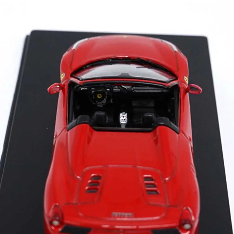 1/43 Рафинированный сплав версия Классический 458 трансформер Феррар статическая имитация паука модель автомобиля игрушка подарок коллекция шоу с базой