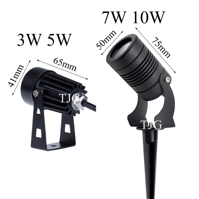 LED Garden lights 3W 5W 7W 10W Outdoor Spike Lawn Lamp Waterproof Lighting Led Light Garden Path Spotlights lamp AC220V DC12V solar lights solar ground lights led fairy lights lawn lamp garden lighting