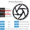 VXM MTB GXP bicycle Crankset fixed gear Crank 34T 36T 38T 40T Chainring Chainwhee for sram gx xx1 X1 x9 GXP pedivela Offset 3MM ► Photo 3/6