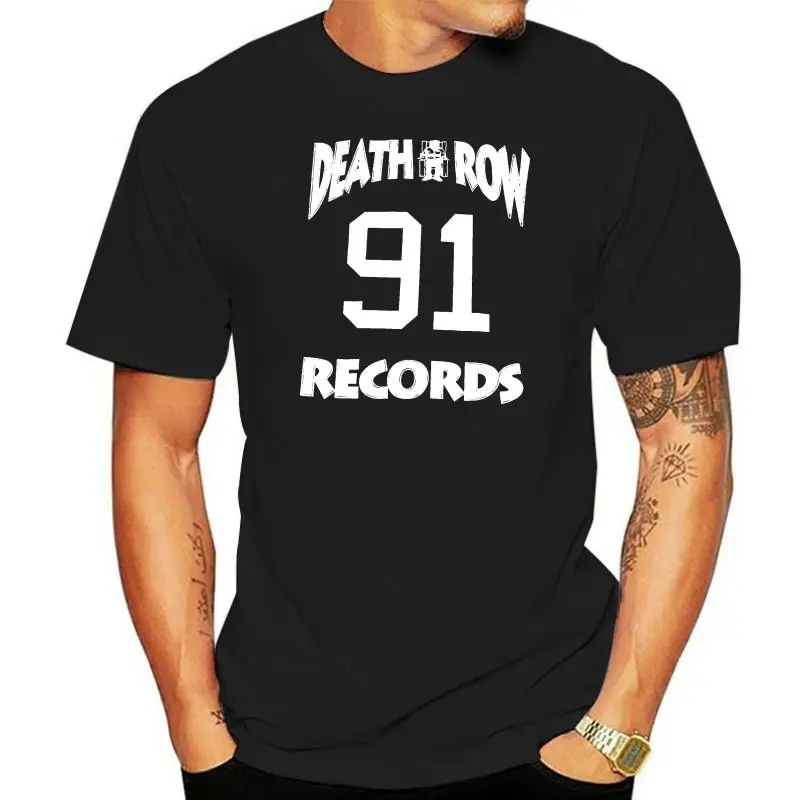 Мужская винтажная Классическая футболка New Death Row отчеты 91 |