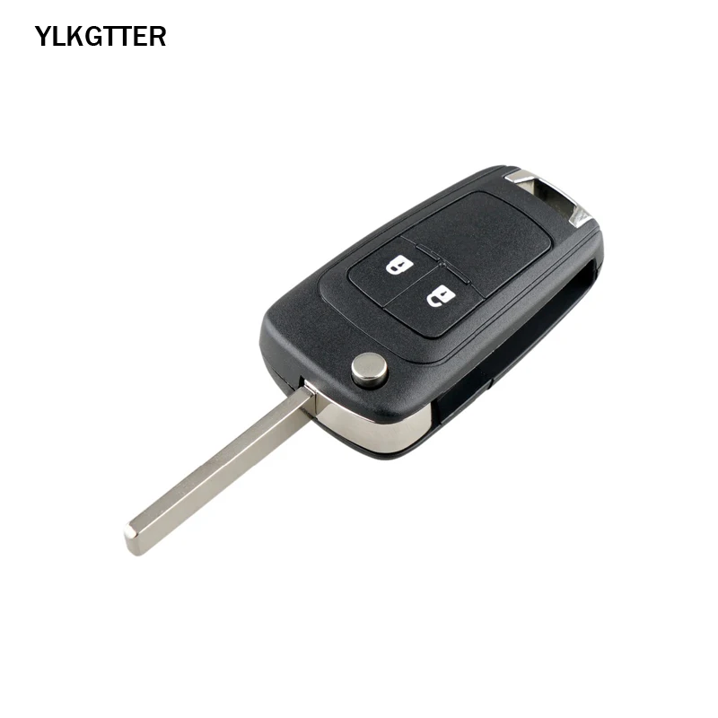 YLKGTTER 2 кнопки флип складной Автомобильный Дистанционный ключ для OPEL/VAUXHALL Astra J/Corsa E/Insignia/Zafira C 2009- с ID46Chip