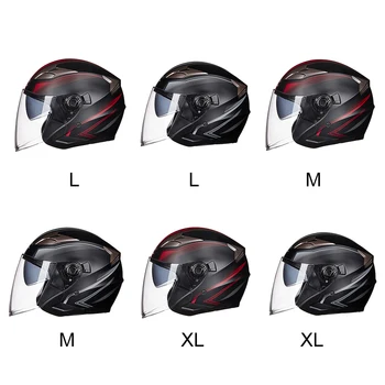 

Vehemo Racing for Motorcycle Helmet Safety Hat Helmet Motorcycle Crashworthy Anti-Vibration Removable Lining Outdoor Riding