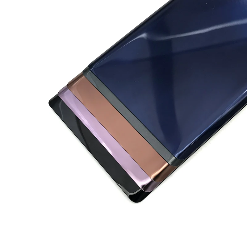 Задняя Стекло задняя крышка для samsung Galaxy Note 9 Батарея двери Корпус Батарея задняя крышка