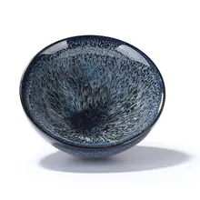 Китайский Цзянь печи чай чашка с глазурью 60 мл для японской церемонии чая