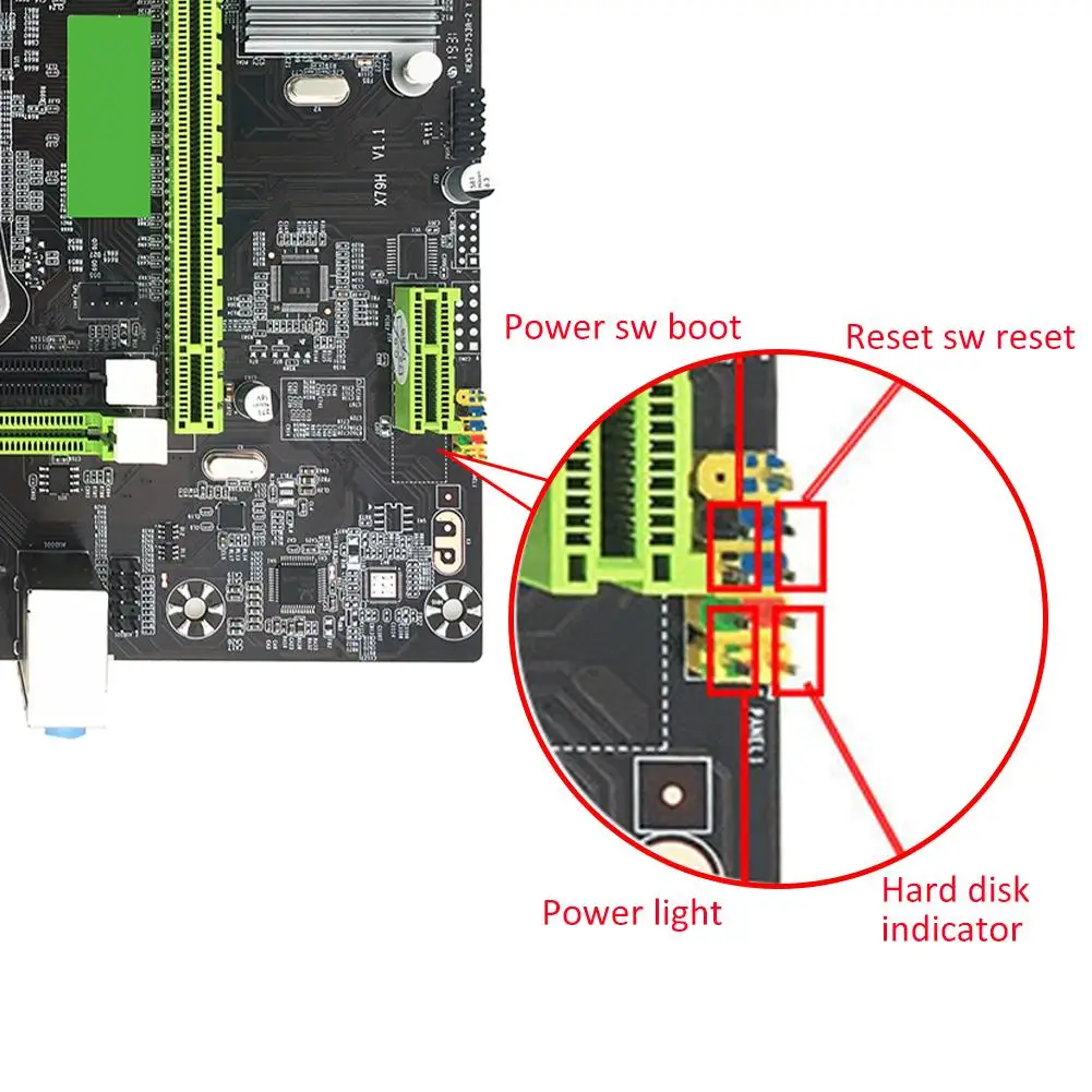 Для IntelX79H H91 B85 H81 LGA 2011 материнская плата Micro ATX 4 DDR3 1333 1600 1866 REG ECC RECC USB 3 0 SATA Xeon X79 LGA2011