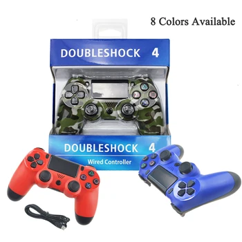 

For PS4 USB Wired Controller Gamepad For PS3 PC Win7/8/10 For Playstation 4 Joystick For Dualshock 4 Gamepad