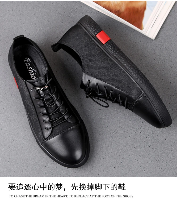 Male Shoes Adult Brown Casual Men Shoes Big Size13 Style Genuine Luxury Brand Loafers Zapatos De Hombre Chaussure Homme