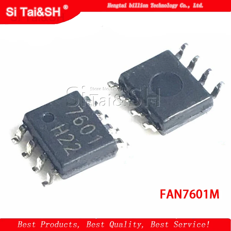 5 шт. FAN7601M 7601 FAN7601 Шелковый экран 0001 LAF0001 SOP8 | Электронные компоненты и