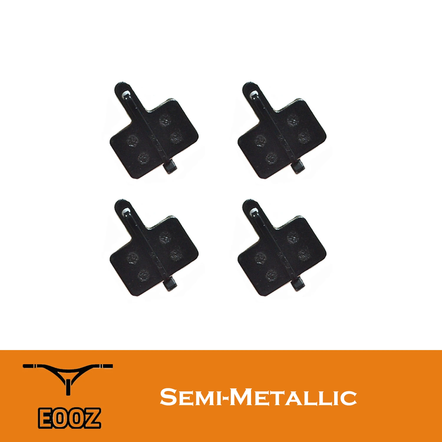 4 пары, полуметаллические велосипедные дисковые Тормозные колодки для Shimano B01S MT200 M400 MT500 M315 ~ M525 Acera Alivio Deore / Orion Auriga Pro