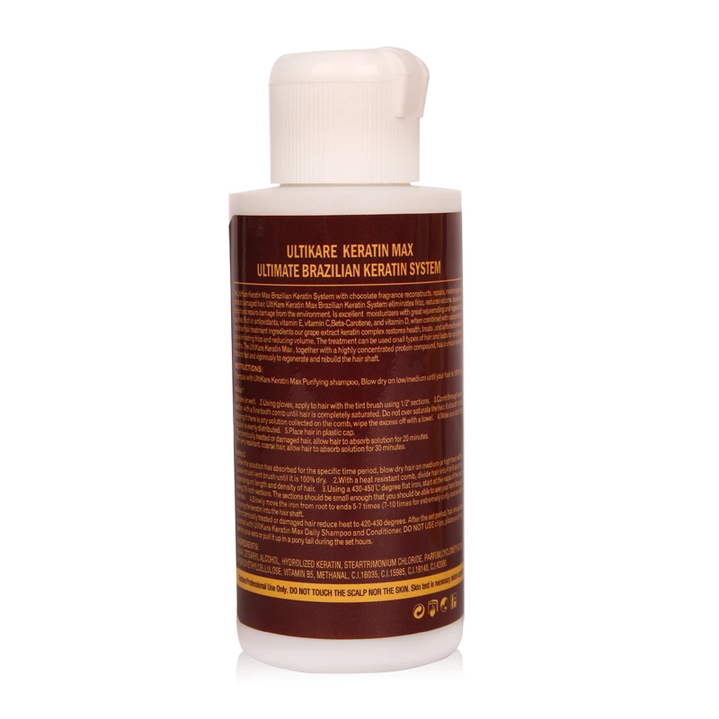 Ultikare Hot Sale 100ml Brazilian Keratin Treatment Keratin Moisturizing Treatment For Hair Care Repairing Frizzy hair 1 Ultikare Hot Sale 100ml Brazilian Keratin Treatment Keratin Moisturizing Treatment For Hair Care Repairing Frizzy hair 2