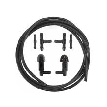 Aliexpress - Black Windshield Washer Nozzles with Washer Hose Vehicle Accessories for Restore Clear Driving Vision