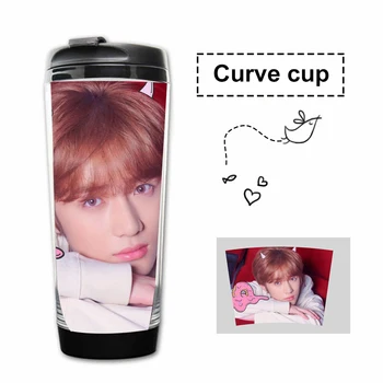 

KPOP TXT BEOMGYU New Album Pictorial Photo With The Cup Curve Cup Hand Glass Dropshipping