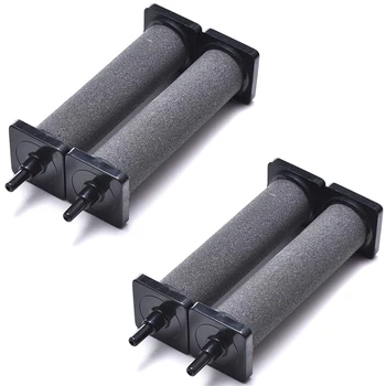 

Air Stone Aerator for Hydroponic Systems, Aquariums or Fish Tanks-5.3 Inches 4 Pieces