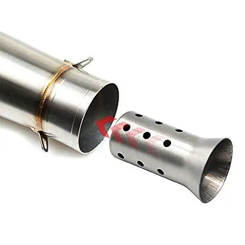 

TWISTER.CK Universal Stainless Steel 51mm Exhaust Pipe Muffler DB Killer Silencer for Honda For YAMAHA For Kawasaki Silencer