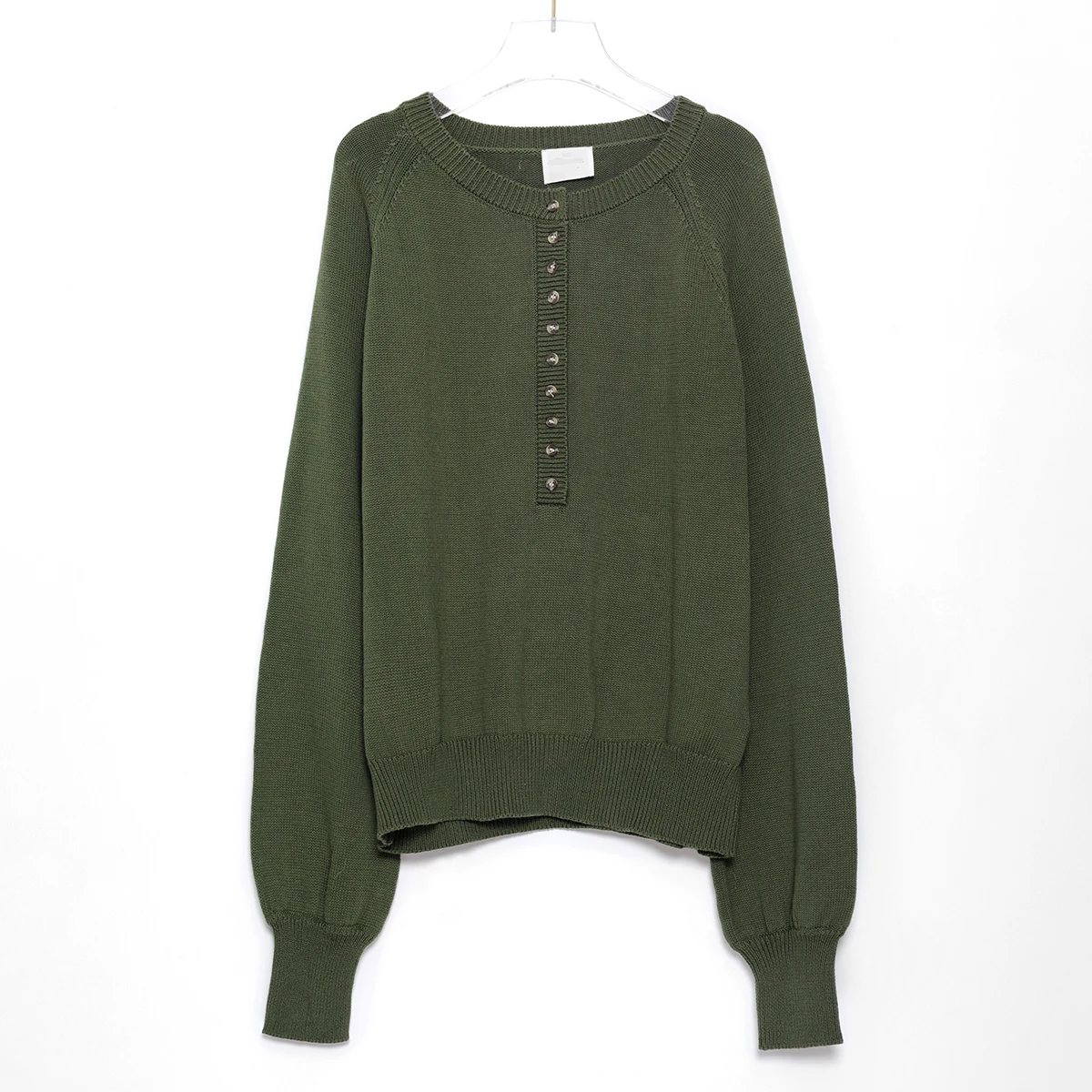 Relaxed Cotton Knit Jumper Women Autumn Winter