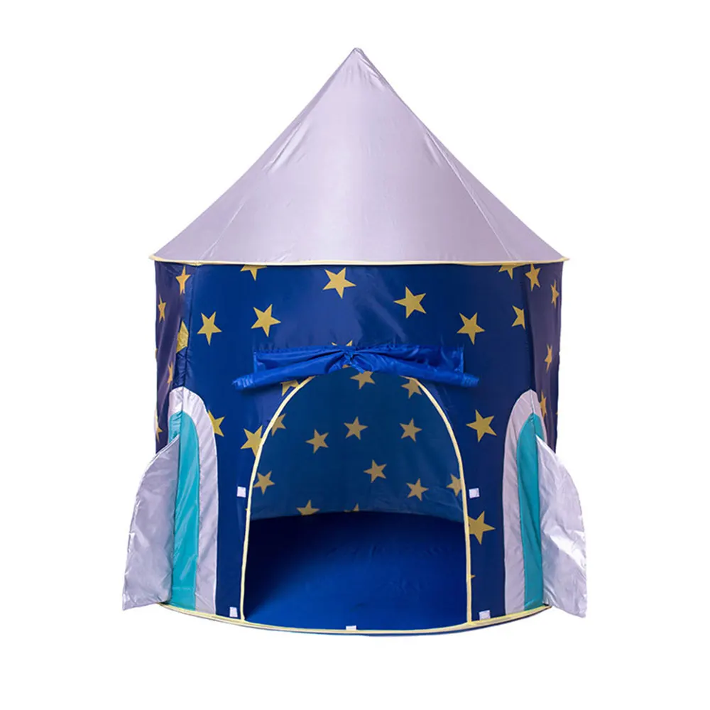 

Play Tent Portable Foldable Boy Girls Prince Folding Tent Children Boy Castle Play House Kids Gifts Outdoor Toy Tents