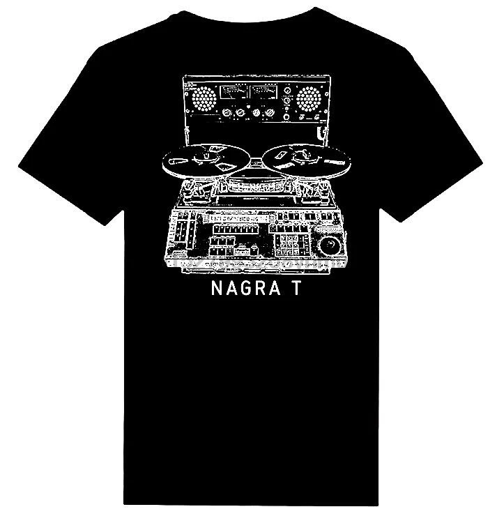 NAGRA T-AUDIO стерео катушка рекордер S-5XL тяжелый вес футболки |