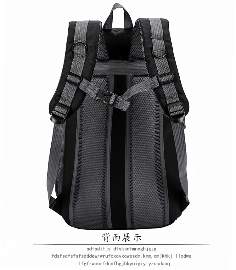 Hot Selling Outdoor Mountaineering Bag Men And Women Riding Backpack Korean-style Sports Bag Casual Travel Backpack 40L