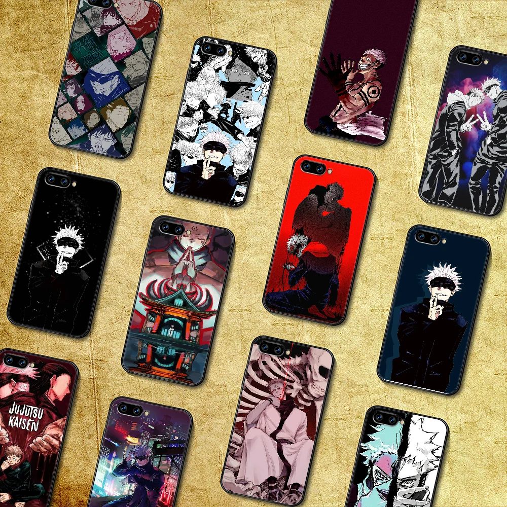 Чехол для телефона из аниме juютсу Kaisen Корпус Корпуса HUAWEI honor 7a 8 8s 8a 8x9 9x10 20 i Lite Pro
