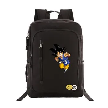 

Son Goku Dragon Ball Z Backpack Bag Zipper Pocket Bag Men Women BookBag Student School Travel Laptop Bag Mochila Badge