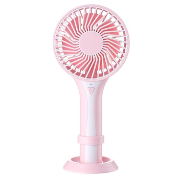 

St-D6 Mini Portable Usb Rechargeable Hand Held Air Conditioner Summer Cooler Fan Hand Fans Pink