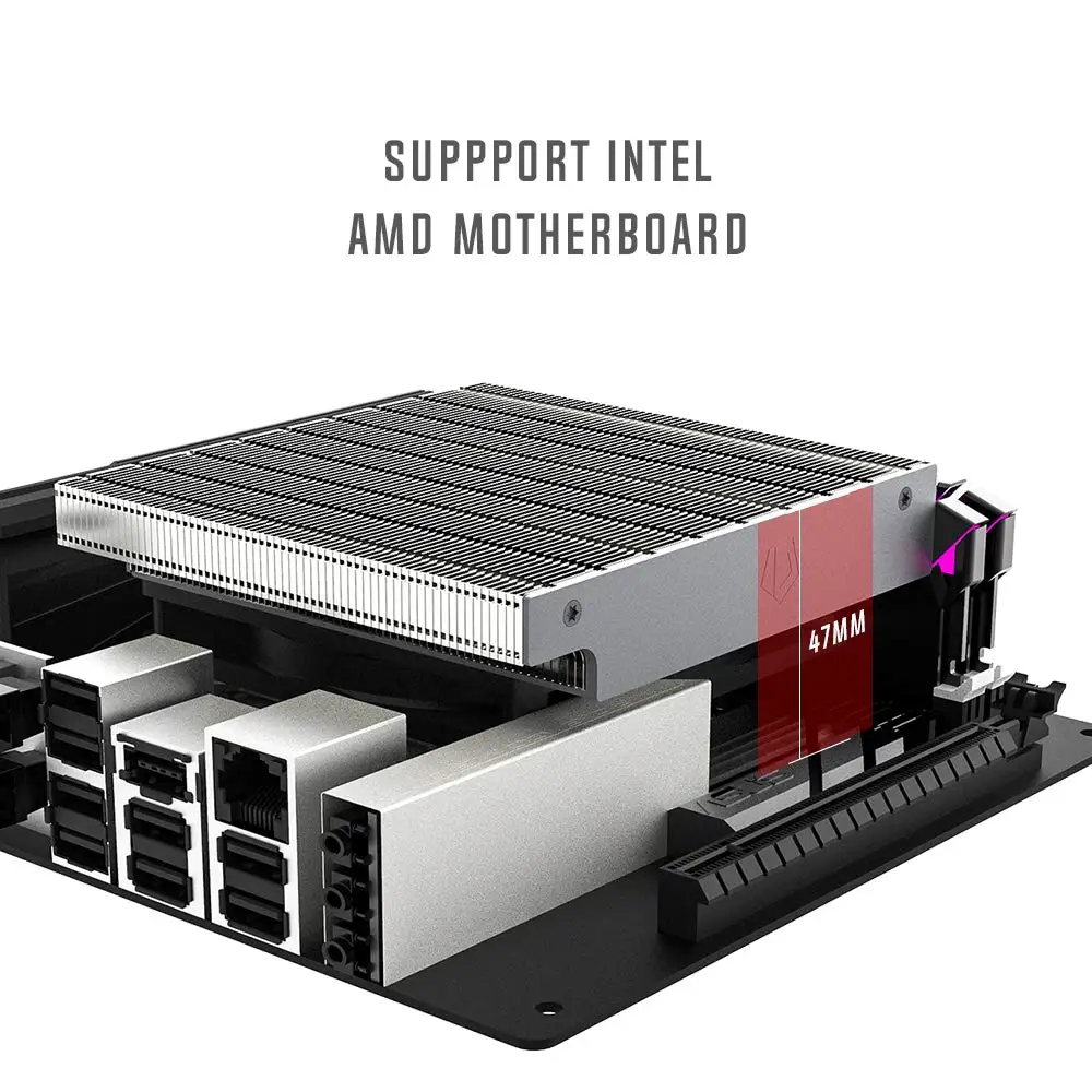 IS 47K Low Profile CPU Cooler 
