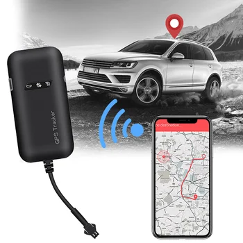 

4 Band Car GPS Tracker Mini GT02A SOS Tracking Devices Google Link Real Time Tracking For Vehicle Location Trackers Locator