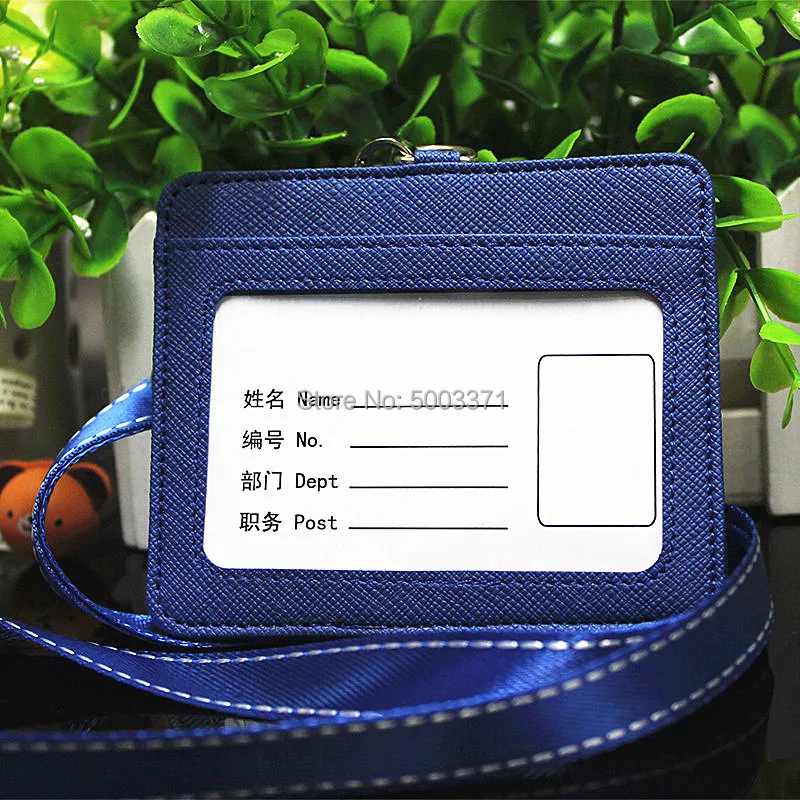 ID Держатель карты набор сотрудников удостоверение личности шеи ремешок работы IC
