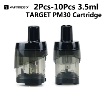 

2-10Pcs Original Vaporesso TARGET PM30 Cartridge Vape 3.5ml E Atomizer Compatible With 0.6/0.8/1.2ohm Vaporesso GTX Coil
