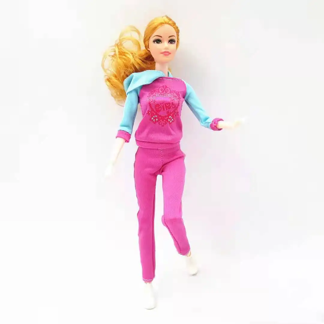 Barbie Roupa Boneca Ginástica