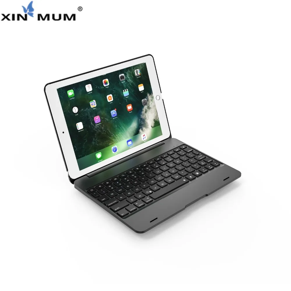 XIN MUM Беспроводной Bluetooth клавиатура чехол для iPad воздуха 2 защитное покрытие из АБС