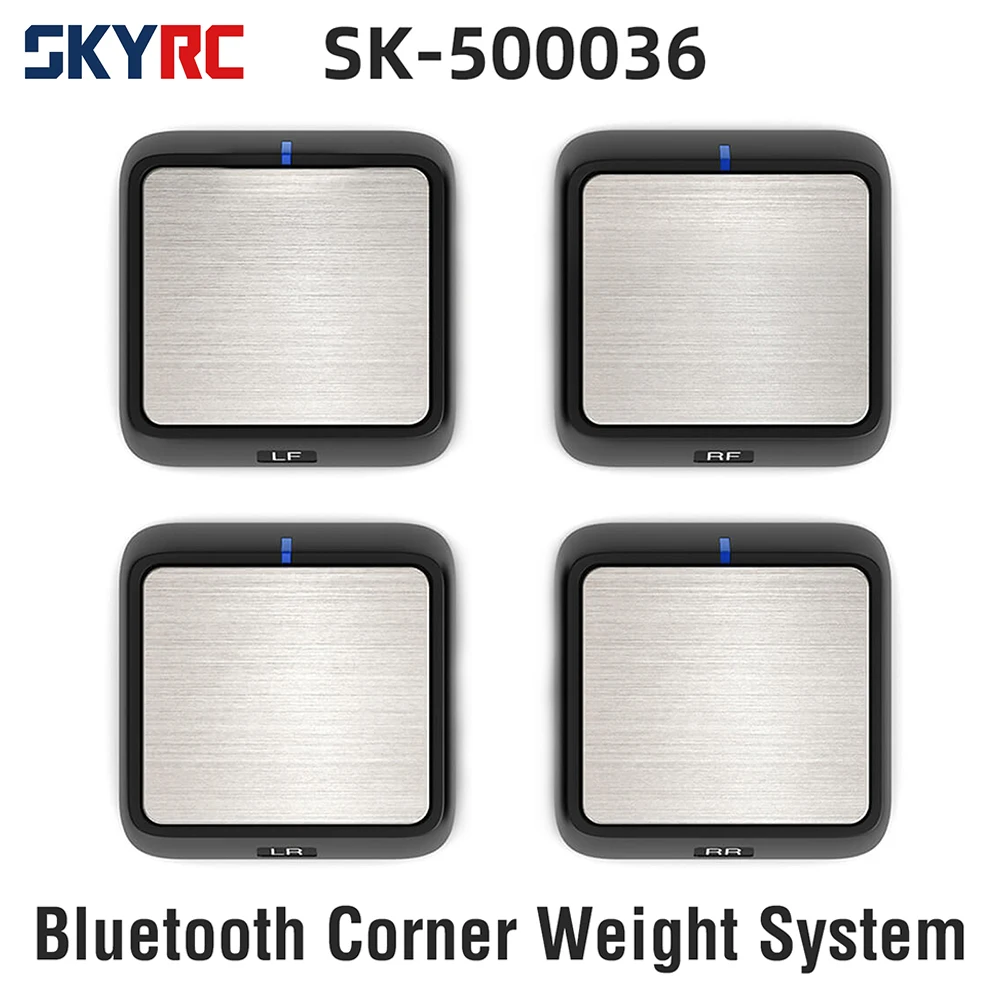 SKYRC Wireless Bluetooth Corner Weight System SK-500036 RC Car Balancing Scale Kit for 1/8 1/10 1/12 RC Car Truck Buggy Off-road