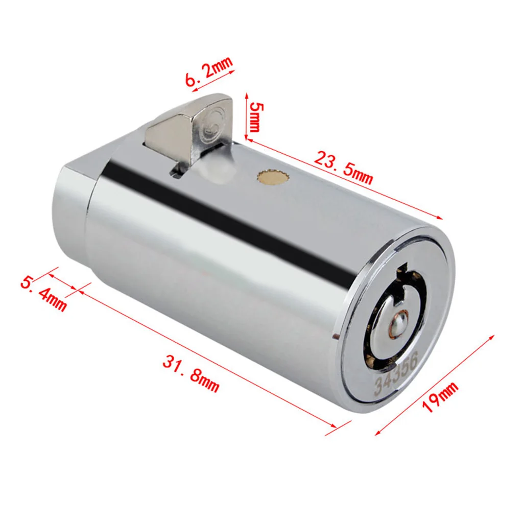 High Security Vending Machine Lock and Key, Soda Machine Lock for Coke Machine, Snack Machine, Candy Machine