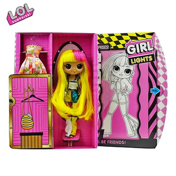 

LOL SURPRISE Original lol Surprise Beautiful Hair Doll 2 Generation DIY Manual Blind Box Fashion Model Doll Girl Toy Kid Gift