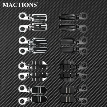 

Universal Highway Pegs Footpeg & Mount Motorcycle 1.25" 32mm Highway Bar Foot Pegs Footrest For Harley Sportster Softail XL Dyna