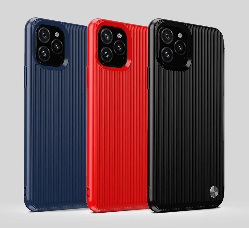 Тонкий армированный ТПУ чехол 2,0 мм в полоску для IPHONE 11 11 PRO 11 PRO MAX 6 6S 7 8 PLUS X XR XS MAX 100 шт./лот