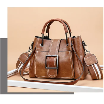 

2020 PU Leather Women Handbag for ladies Tote Crossbody Bags Fashion Messenger Designer Female Luxury shoulder Bolsa Bolso Sac