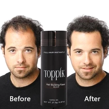 Toppik-Spray de queratina para fortalecer el cabello, 27,5g, fibras de crecimiento, para la caída del cabello, extensión de productos