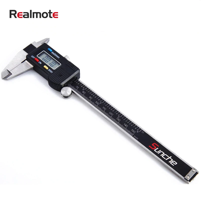 

Realmote Digital Vernier Caliper Micrometer Electronic Ruler Paquimetro Stainless Steel LCD Calliper