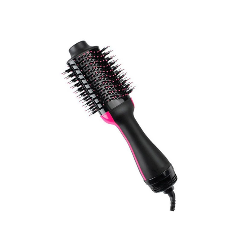 Electric Heating Comb Hair Straightener Curler Professional Beauty Salon One Step Dry/Wet Two Using comb Dryer Brush | Красота и