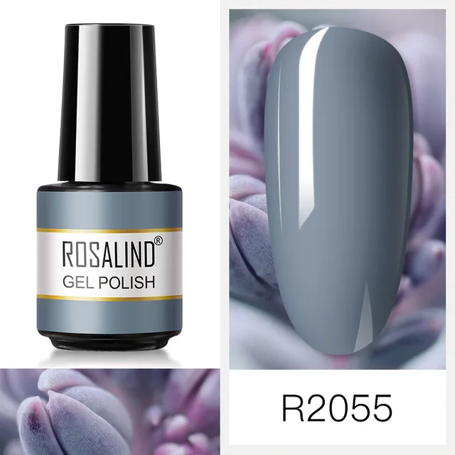 ROSALIND Nail Art 7ML Gel Polish 80 Color For Manicure Design UV Nail Polish Gel Lacquer Soak Off Semi Permanent Gel Nail Polish RAR2055