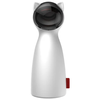 

LED Laser Light Creative Pet Funny Toy Smart Automatic Cat Teaser Laser Rotation Exercise Training Entertaining Toy USB Charge